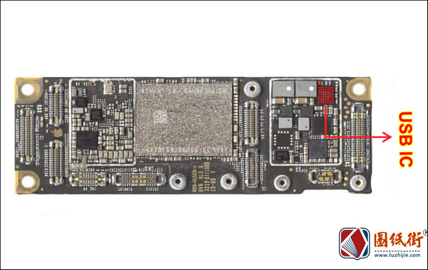 iPhone 11 USB IC 对地阻值-手机维修资料下载