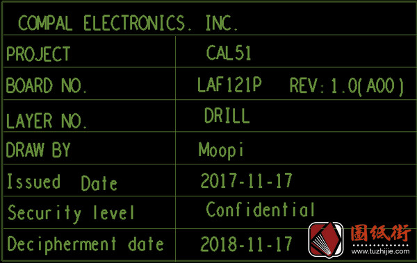 Dell 15 5575 CAL51 LA-F121P Rev 1.00戴尔笔记本点位图