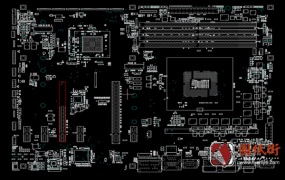 ASUS STRIX B250F GAMING REV1.02华硕台式电脑主板点位图FZ